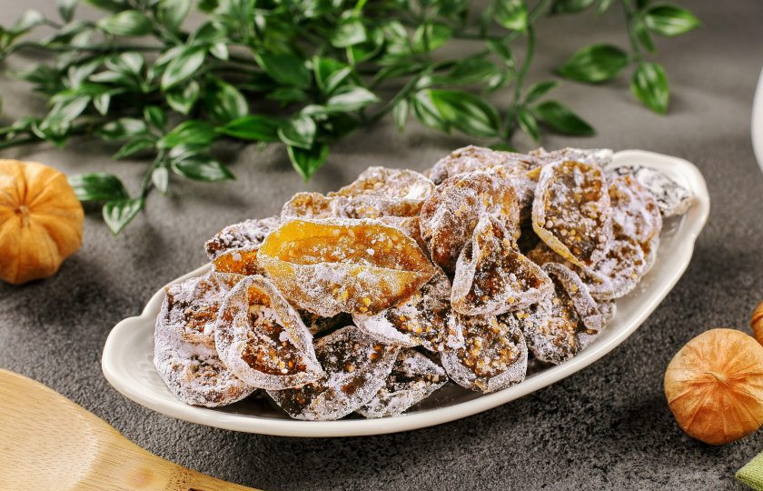 1. Этап. Цукаты из физалиса: Приятного аппетита!