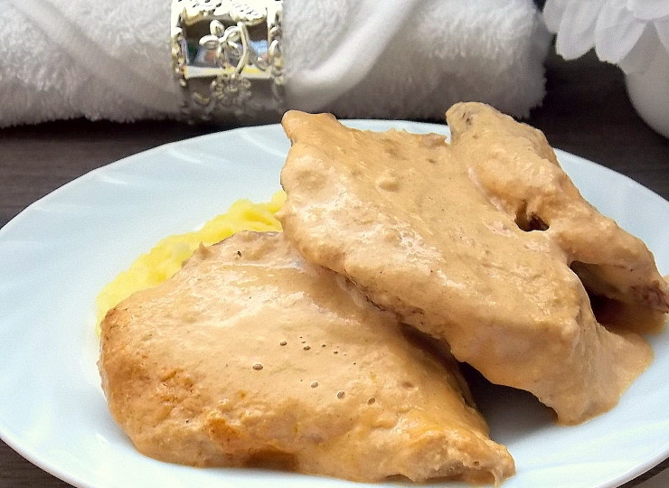 1. Этап. Свиная вырезка рассольная: Приятного аппетита!