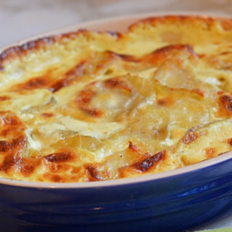 Картофельная запеканка с сыром