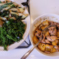 Pineapple Orange Chicken & Greens