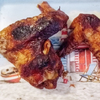 Карибская курица в соусе из тамаринда