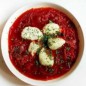 Borsch Poltava with dumplings