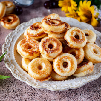 Творожные пончики в мультипекаре