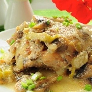 Курица по-английски
