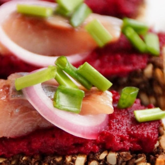 Бутерброд с сельдью Просто и вкусно