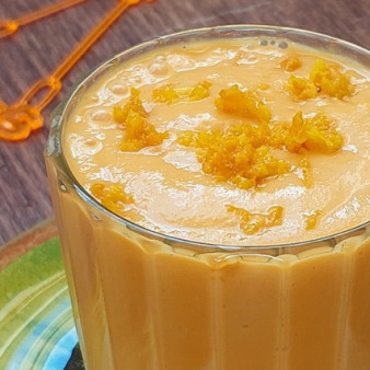 Морковный смузи с манго