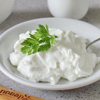 Творожный сыр из замороженного кефира