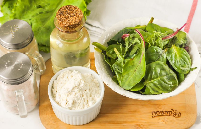 1. Этап. Жингялов хац: Подготовьте указанные ингредиенты. Зелень выбирайте по своему вкусу.