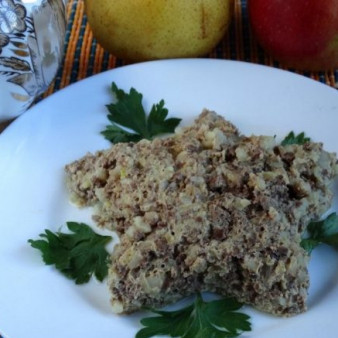 Запеканка из печенки